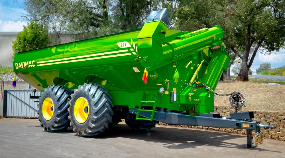 Green Chaser Bin with Yellow Wheels