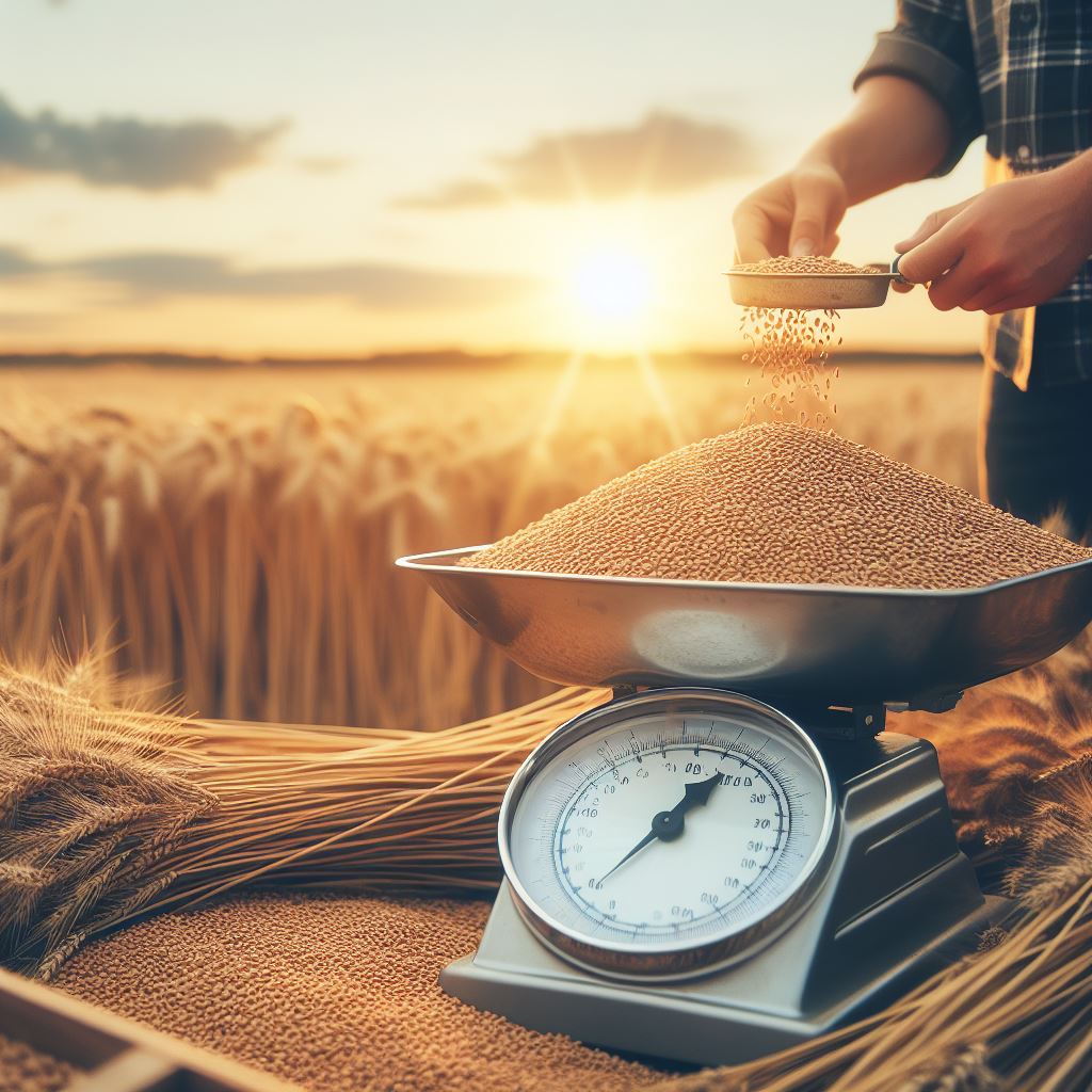 Bin Capacity: Grain Weight and Density Chart